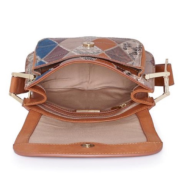 Sam Edelman Mixed Media Saddle Bag - Picture 3 of 3